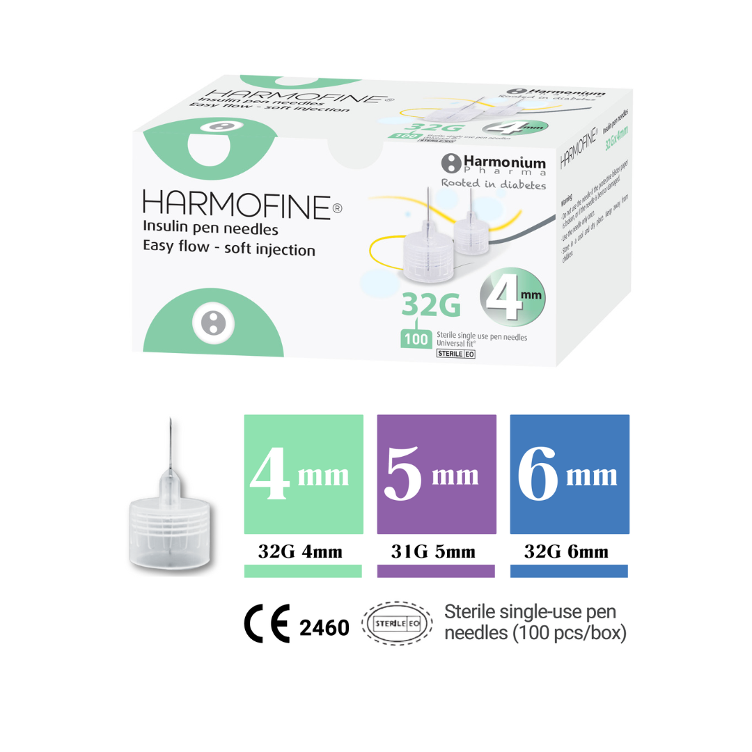 HARMOFINE® Sterile single-use insulin pen needle